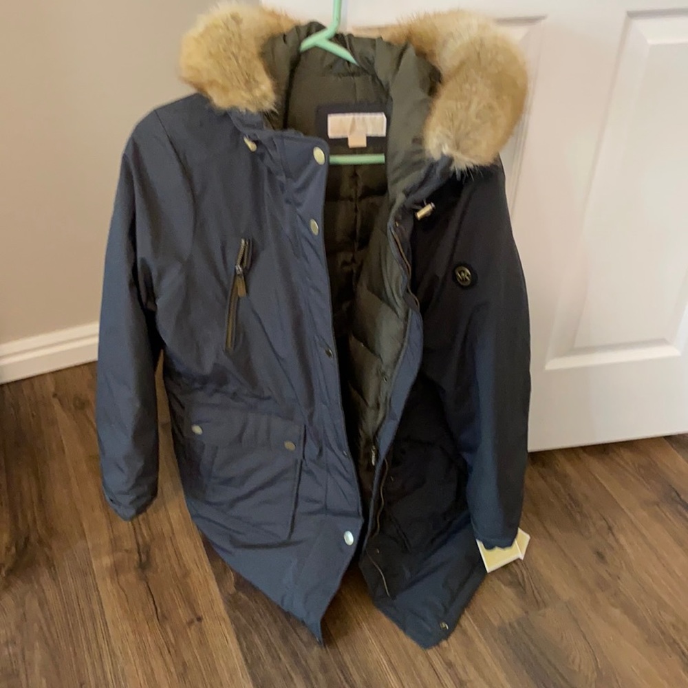 Michael Kori’s warm coat